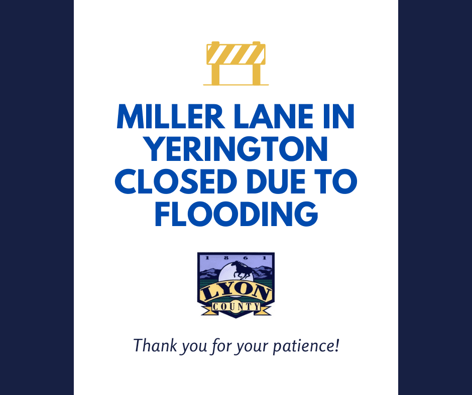 Miller Lane Closure Graphic