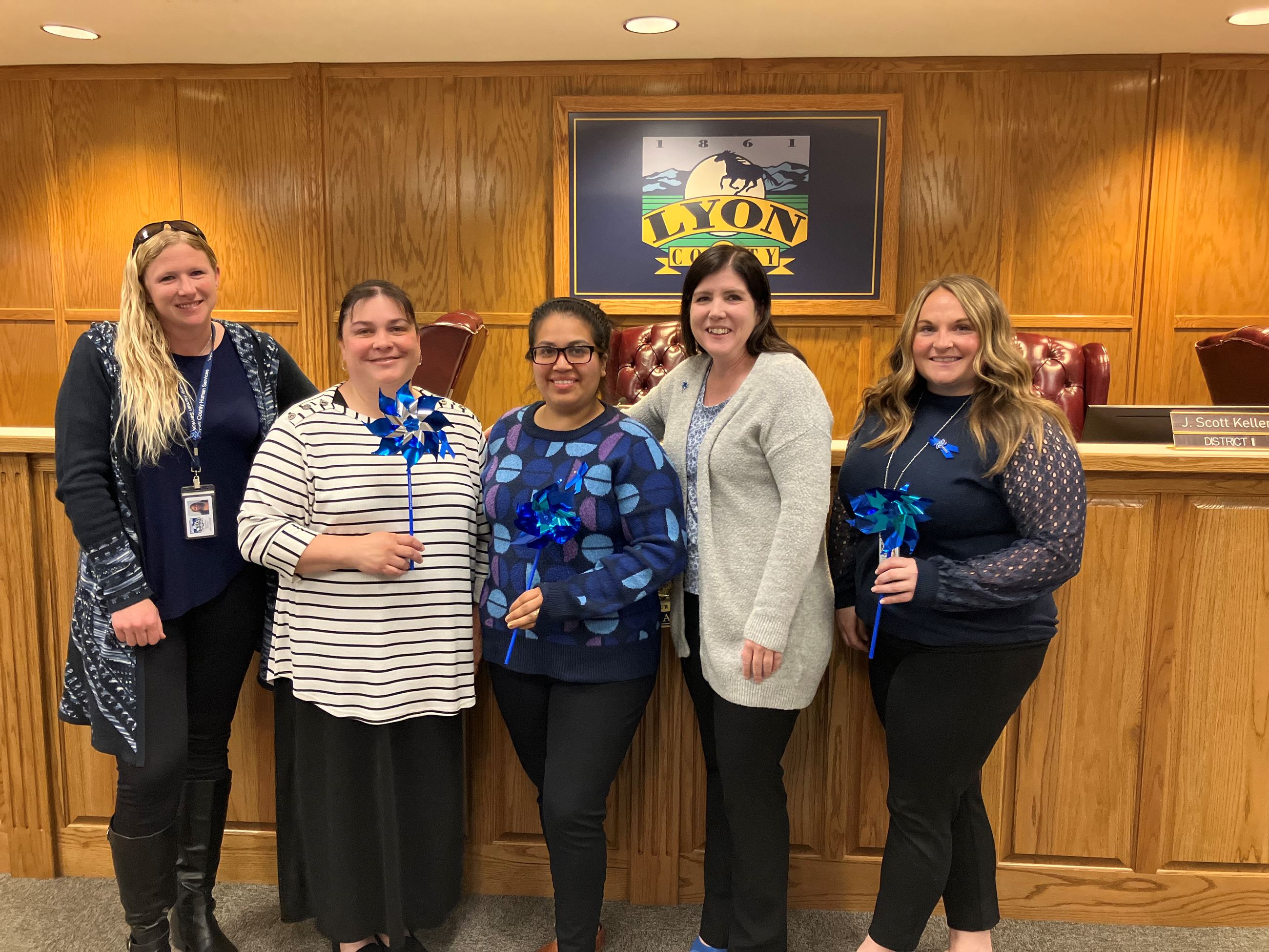 Lyon Staff Observe Child Abuse Prevention Month