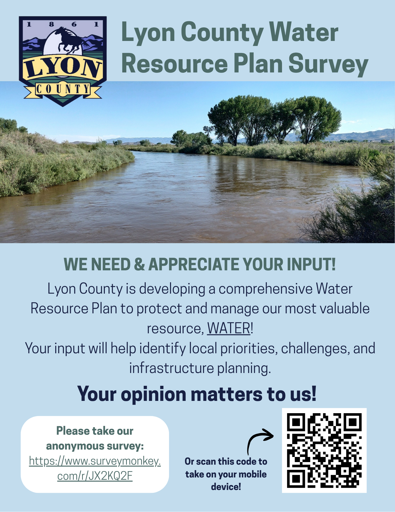 Lyon County Water Resource Plan Survey